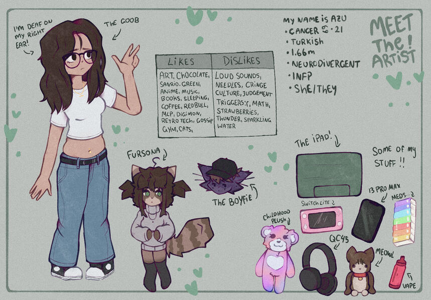 reference sheet (more extras)